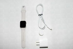 [極美品] アップルウォッチ Apple Watch SE 第2世代 GPS 40mm A2722 MNJP3J/A WR-50 バッテリー 97%