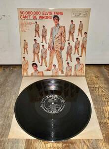 【No.161】Elvis Presley/エルヴィスプレスリー 50,000,000 Elvis Fans Can't Be Wrong ELVIS’ GOLD RECORDS－Volume 2 LP 国内版 現状品