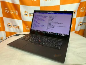 【ハード王】1円～/Lenovo ThinkPad X1 20MFCTO1WW/Corei7-8850H/16GB/ストレージ無/2333-D21