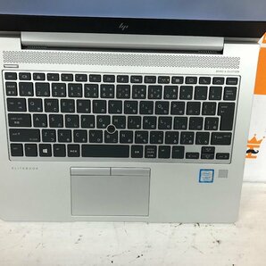 【ハード王】1円～/HP EliteBook830G5/Corei7-8550U/8GB/ストレージ無/BIOSパスロック/10231-G11の画像3