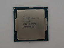 【ハード王】中古CPU/Corei5-8400 SR3QT 2.80GHz/6416-C_画像1