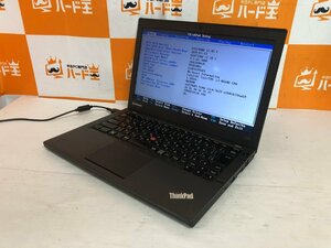 【ハード王】1円～/Lenovo ThinkPad X240 20AL00BAJP/Corei3-4010U/4GB/ストレージ無/9878-G22