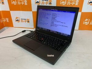 【ハード王】1円～/Lenovo ThinkPad X240 20AL00BAJP/Corei3-4010U/4GB/ストレージ無/9874-G22