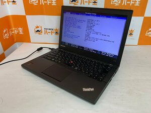 【ハード王】1円～/Lenovo ThinkPad X240 20AL00BAJP/Corei3-4010U/4GB/ストレージ無/9875-G22
