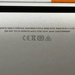 【ハード王】1円～/Apple MacBookPro A2141 EMC3347/CPU無/メモリ無/ストレージ無/マザボ無/7482-B13の画像6