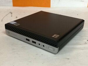 【ハード王】1円～/HP ProDesk400G4DM/Corei5-8500T/8GB/ストレージ無/10846-R22