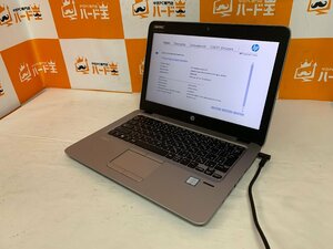 【ハード王】1円～/HP EliteBook820G3/Corei3-6100U/4GB/ストレージ無/10287-D11