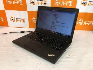 【ハード王】1円～/Lenovo ThinkPad X260 20F5A19U00/Corei3-6100U/16GB/ストレージ無/10658-H13