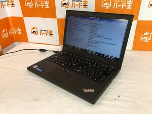 【ハード王】1円～/Lenovo ThinkPad X260 20F5A19U00/Corei3-6100U/4GB/ストレージ無/10665-H13