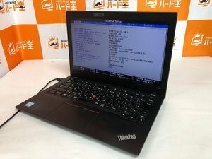 【ハード王】1円～/ノート/Lenovo ThinkPad X280 20KES3KF00/Corei5-8250U/8GB/ストレージ無/10077-G11