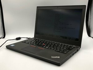 【ハード王】1円～/ノート Lenovo ThinkPad X260 20F5A19U00/Corei3-6100U/4GB/ストレージ無/10678-D33