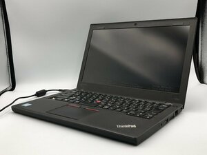 【ハード王】1円～/Lenovo ThinkPad X260 20F5A19U00/Corei3-6100U/16GB/ストレージ無/10655-D33