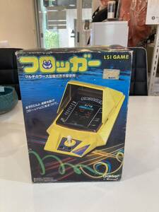 未使用保管品　フロッガー FROGGER 当時物 電子ゲーム Gakken 学研 Konami　昭和レトロ　箱付