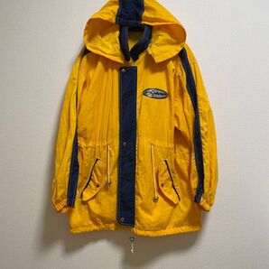【made in korea】メンズ ナイロンジャケットXL相当 防寒 韓国古着 古着 90s アウター