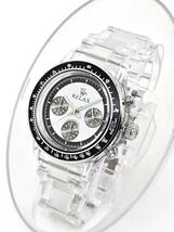 【本日特価】RELAX リラックス 王冠ロゴ D6 ヴィンテージ腕時計 世界で最も人気のポール・ニューマン腕時計 白文字盤 世田谷ベース_画像4
