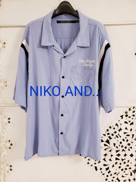 NIKO AND...半袖シャツ 