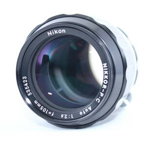 ★極美品★ニコン NIKON NIKKOR-P C Auto 105mm f2.5 ★動作OK★#A039の画像1