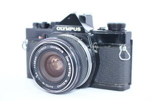 ★実用美品★オリンパス OLYMPUS OM-1 G.ZUIKO 28mm f3.5 ★露出計・シャッター全速OK★#A211