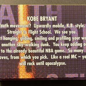 【 SP Insert 】 Kobe Bryant 1998-99 Fleer Skybox Thunder Flight School SP Insert コービー レイカーズ Lakers NBAの画像3
