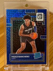 【 24枚限定 RC Prizm 】Paolo Banchero 2022-23 Donruss Optic Rated Rookie Choice Blue Holo Mojo SSP ルーキーカード Panini NBA