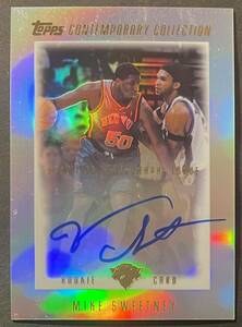 Mike Sweetney 2003-04 Topps Contemporary Collection RC Rookie Autograph /499 ルーキーカード Knicks ニックス 直筆サインカード NBA
