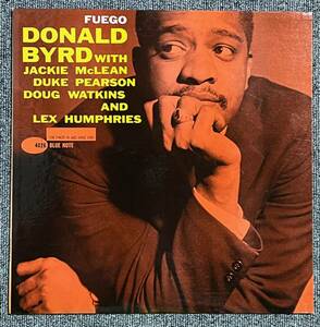 【オリジナル/美品】『 FUEGO 』 Donald Byrd Jackie McLean Doug Watkins Duke Pearson ドナルド・バード ジャッキー・マクリーン