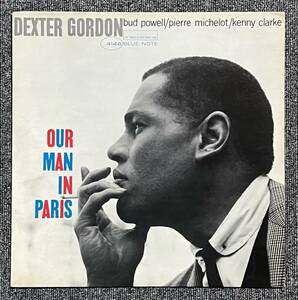 【オリジナル/美品】『 Our Man In Paris 』 Dexter Gordon Bud Powell Kenny Clarke デクスター・ゴードン バド・パウエル