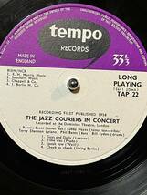 【オリジナル/極美品】『 In Concert 』 The Jazz Couriers With Ronnie Scott And Tubby Hayes タビー・ヘイズ ロニー・スコット_画像8