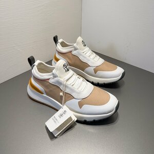 ブルネロクチネリ　BRUNELLO CUCINELLI メンズ　スニーカー　ランニング　テニス　靴　シューズ　通気性　39-44　サイズ選択可能　4345