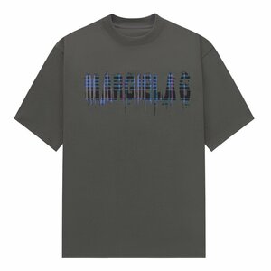 送料無料　Maison Margiela マルタンマルジェラ　メンズ　Tシャツ　半袖　文字ロゴ　コットン　男女兼用　46-52　サイズ選択可能　MM6 3327