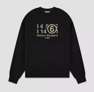 Maison Margiela マルタンマルジェラ　メンズ　パーカ　数字ロゴ　丸首　S-XL　サイズ選択可能　MM6　3172