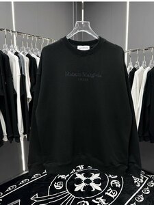 Maison Margiela マルタンマルジェラ　メンズ　パーカ　丸首　文字ロゴ　M-XL　サイズ選択可能　MM6　3113