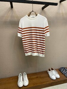 送料無料　ブルネロクチネリ　BRUNELLO CUCINELLI メンズ　ニット　Tシャツ　セーター　半袖　新品　M-3XL　サイズ選択可能　4066