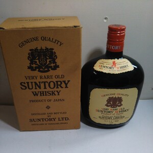 古酒美品　サントリー ベリーレアオールドウイスキー　中之島　760mlサントリー 寿 SUNTORY