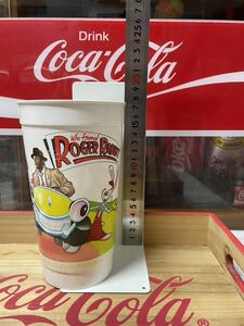 ★Coca-Cola Coke コカコーラグッズ ビンテージ品 プラスチックカップ コラボ品 マクドナルド　ロジャーラビット