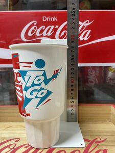 ★Coca-Cola Coke コカコーラグッズ ビンテージ品 Coca Cola Enjoy Coke to Go プラスチックカップ