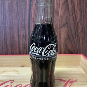 ★Coca-Cola Coke ビンテージ品 瓶コーラ190ml 未開封 昭和のコカ・コーラ 赤ミミキャップの画像3