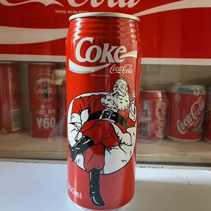 ★Coca-Cola Coke 空缶コレクション コカ・コーラ アルミ缶  プルトップ缶 クリスマス サンタクロースの画像1