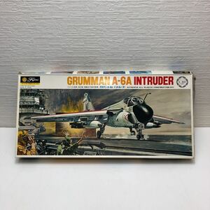 売切！１円スタート！フジミ模型 Fujimi 1/50 アメリカ海軍 海兵隊 艦載全天候攻撃機 グラマン A-6A イントルーダー ⑨ 当時物 プラモデル