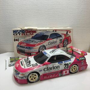 売切！１円スタート！タミヤ TAMIYA 1/10 電動RC レーシングカー ニスモ クラリオン GT-R LM TA02W 4WD カスタム シャーシ 絶版 ラジコン