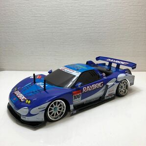 売切！１円スタート！タミヤ TAMIYA 1/10 電動RC 4WD レーシングカー RAYBRIG NSX 2005 TL01 ドリフト カスタム シャーシ 絶版 ラジコンの画像2