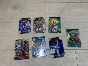 ★【中古/現状品】【当時物/トレカ/カードダス】ロックマン　7枚★