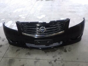  Nissan PY50 Fuga * Heisei era 20 year * front bumper * grill * foglamp attaching .*KH3 black series *Y22616*S1F