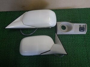  Toyota JZS175 Crown * Heisei era 14 year * left right door mirror * operation verification ending * heater * switch attaching * wiring number 7ps.@*2HF pearl two-tone *Y9846*I02