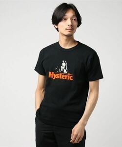 【HYSTERIC GLAMOUR ヒステリックグラマー】TシャツM 日本製 「HYS WOMAN Tシャツ」 ガールプリント入り 名作 人気アイテム