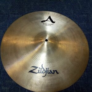 ６．Zildjian ジルジャン A Zildjian 18 inch Rock Crash 割れあり中古品の画像1