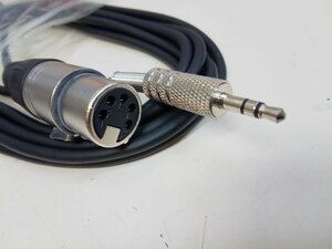 １．RODE　NT4用ケーブル　5ピンXLR-ステレオミニ　未使用品　4本セット