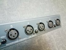 PreSonus プレソナス　DIGIMAX D8　ミキサー　難あり中古品　ser no.DM8A090631　_画像7