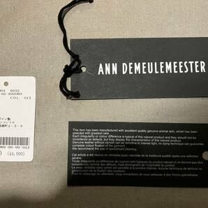 【希少モデル 送料無料】ANN DEMEULEMEESTER (アン・ドゥムルメステール) レザーウォレット 三つ折財布 エイジングありの画像10