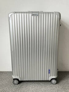 RIMOWA TOPAS SILVER INTEGRAL Rimowa topaz silver integral 4 wheel 104L suitcase / cabin Stealth SALSA salsa original 